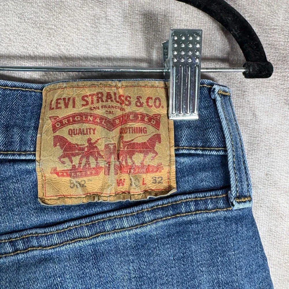 Levi's Jeans Mens Size 30x32 Blue 512 Slim Taper Stretch Denim Casual Everyday